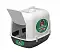 Сибирская кошка туалет для кошек "Альбус" закрытый с сеткой пепельный
