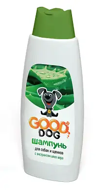 GOOD DOG Шампунь для собак и щенков c ароматом алоэ вера